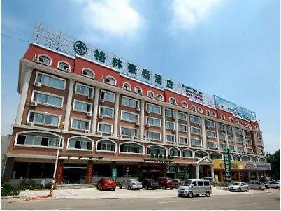 Greentree Inn Rizhao West Station Suning Plaza Exterior photo